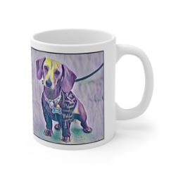 Picture of Dachshund-Lavender Ice Mug
