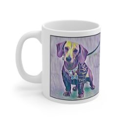 Picture of Dachshund-Lavender Ice Mug
