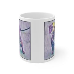 Picture of Dachshund-Lavender Ice Mug