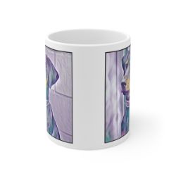 Picture of Doberman-Lavender Ice Mug
