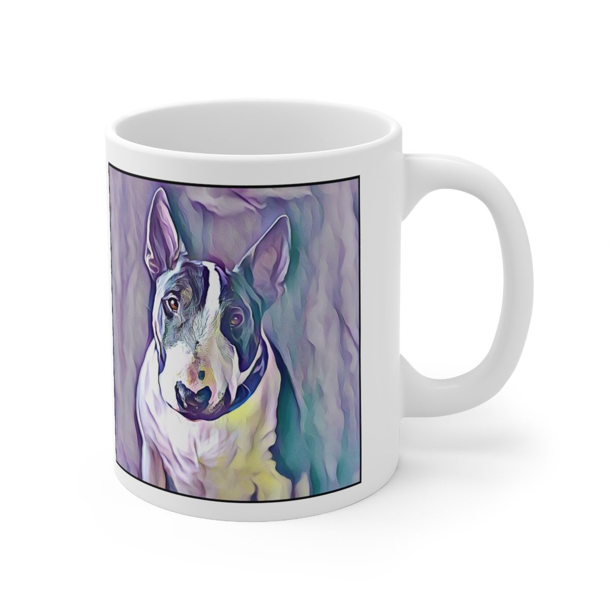 Picture of English Bull Terrier-Lavender Ice Mug