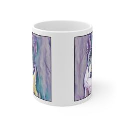 Picture of English Bull Terrier-Lavender Ice Mug