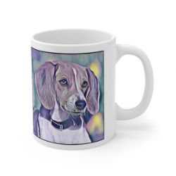 Picture of English Foxhound-Lavender Ice Mug