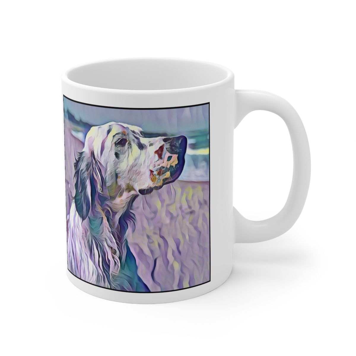 Picture of English Setter-Lavender Ice Mug