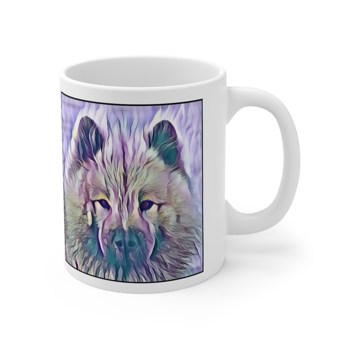 Picture of Eurasier-Lavender Ice Mug