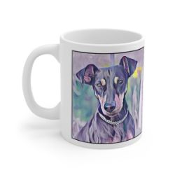 Picture of German Pinscher-Lavender Ice Mug