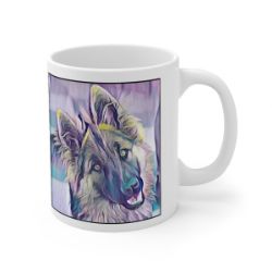 Picture of German Shepherd-Lavender Ice Mug