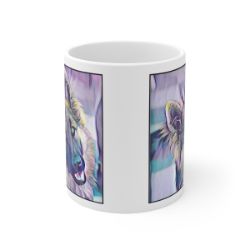 Picture of German Shepherd-Lavender Ice Mug