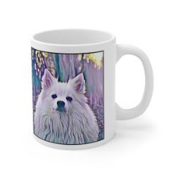 Picture of German Spitz-Lavender Ice Mug