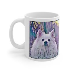 Picture of German Spitz-Lavender Ice Mug