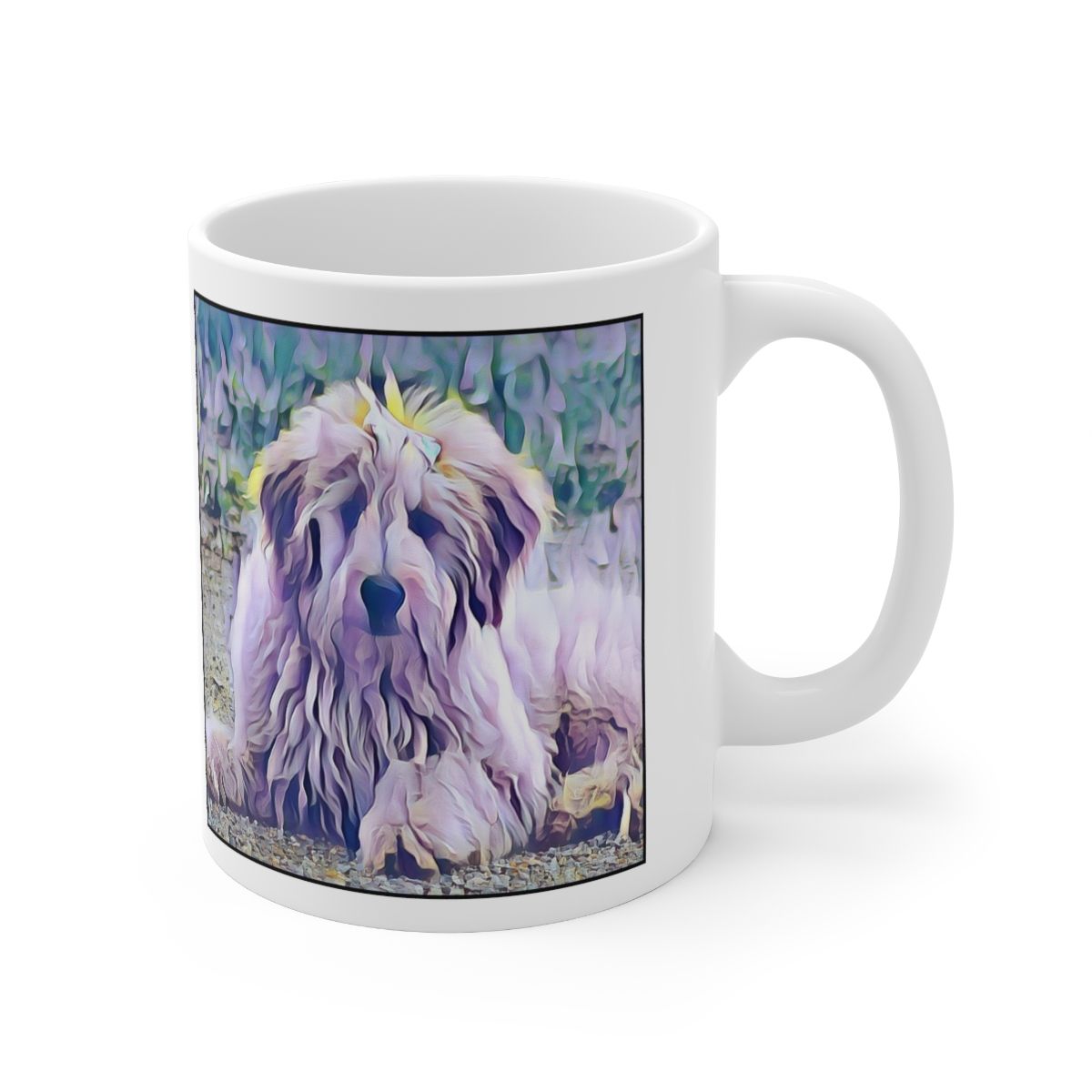 Picture of Golden Doodle-Lavender Ice Mug