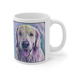 Picture of Golden Retriever-Lavender Ice Mug