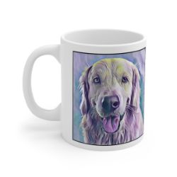 Picture of Golden Retriever-Lavender Ice Mug