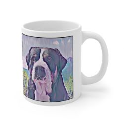 Picture of Greater Swiss Mountain Dog-Lavender Ice Mug
