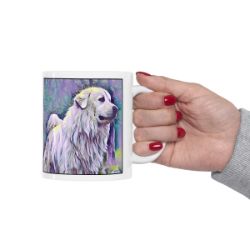 Picture of Great Pyrenees-Lavender Ice Mug
