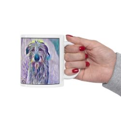 Picture of Irish Wolfhound-Lavender Ice Mug