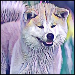 Picture of Japanese Akita Inu-Lavender Ice Mug