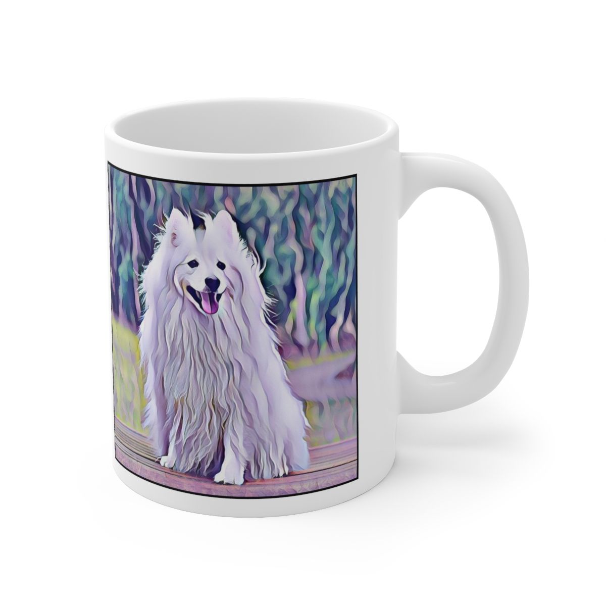 Picture of Japanese Spitz-Lavender Ice Mug