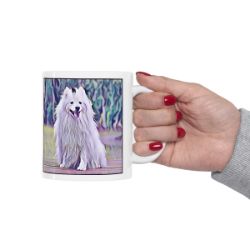 Picture of Japanese Spitz-Lavender Ice Mug