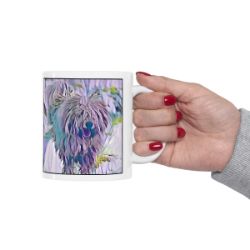 Picture of Komondor-Lavender Ice Mug