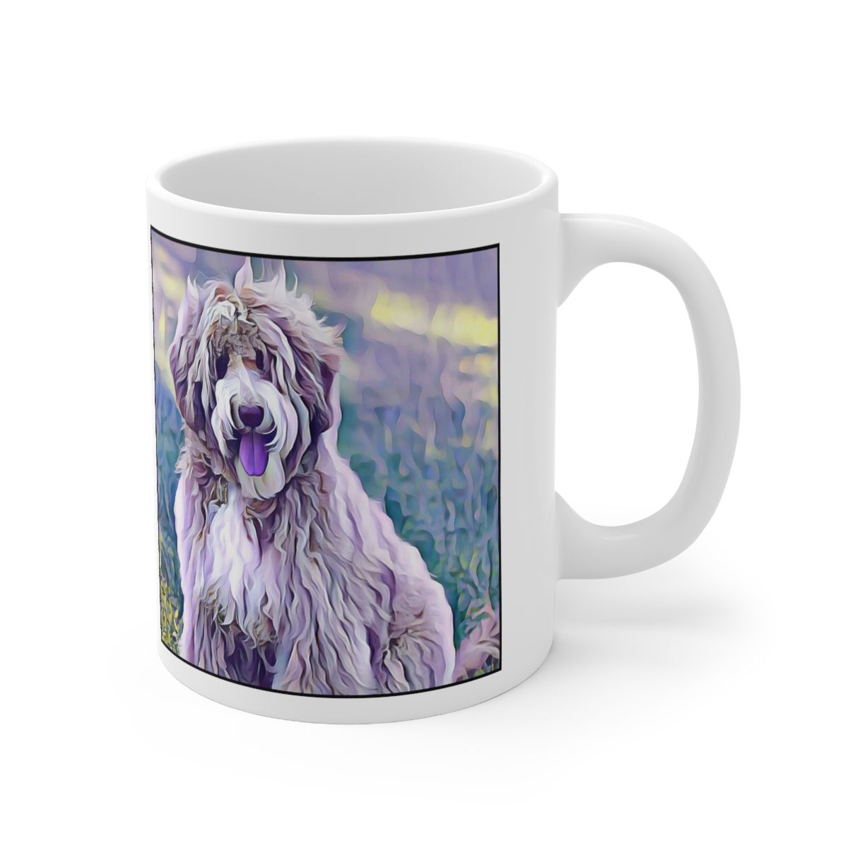 Picture of Labradoodle-Lavender Ice Mug