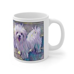 Picture of Maltese-Lavender Ice Mug