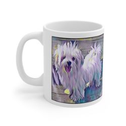 Picture of Maltese-Lavender Ice Mug