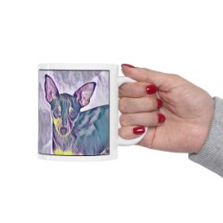 Picture of Miniature Pinscher-Lavender Ice Mug