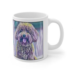 Picture of Miniature Poodle-Lavender Ice Mug