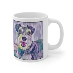 Picture of Miniature Schnauzer-Lavender Ice Mug