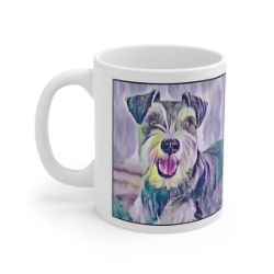 Picture of Miniature Schnauzer-Lavender Ice Mug