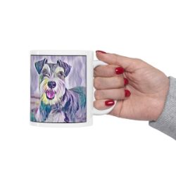 Picture of Miniature Schnauzer-Lavender Ice Mug