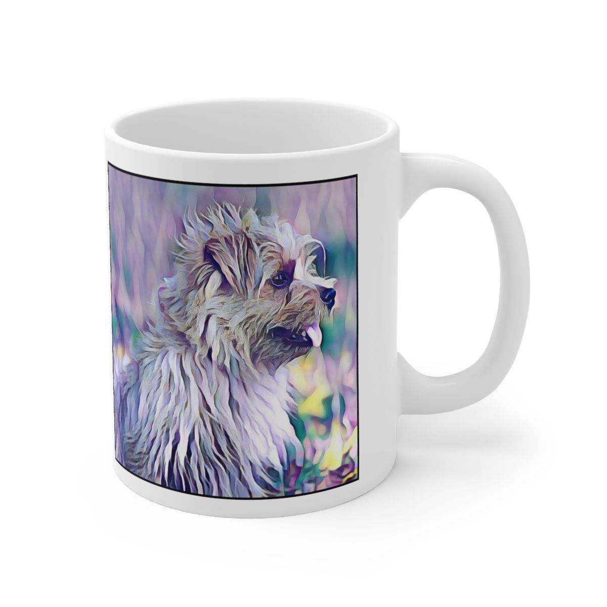 Picture of Norfolk Terrier-Lavender Ice Mug