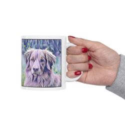 Picture of Nova Scotia Duck Tolling Retriever-Lavender Ice Mug