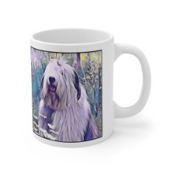 Picture of Old English Sheepdog-Lavender Ice Mug