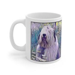 Picture of Old English Sheepdog-Lavender Ice Mug