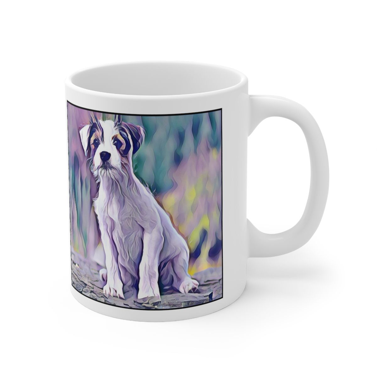Picture of Parson Russell Terrier-Lavender Ice Mug