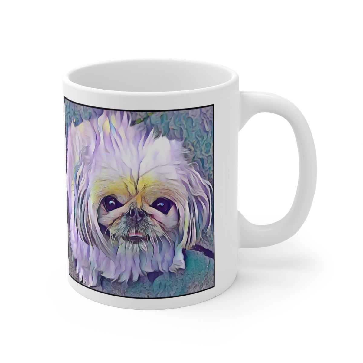 Picture of Pekingese-Lavender Ice Mug