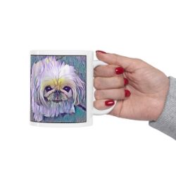 Picture of Pekingese-Lavender Ice Mug