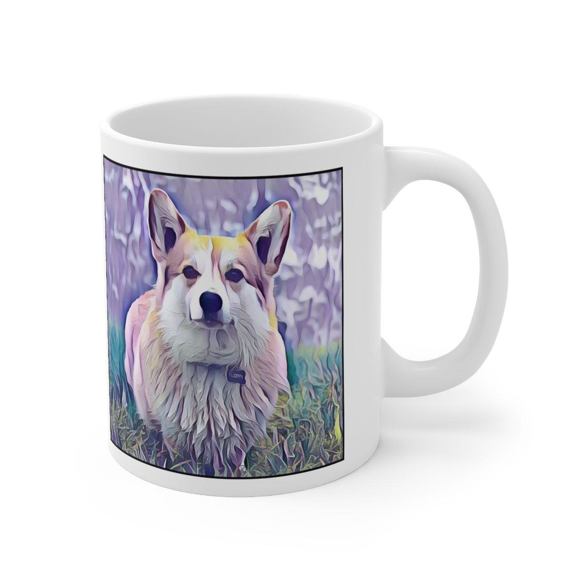 Picture of Pembroke Welsh Corgi-Lavender Ice Mug