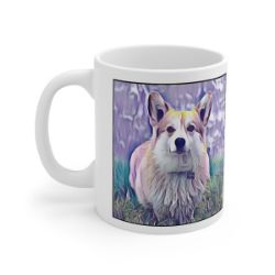 Picture of Pembroke Welsh Corgi-Lavender Ice Mug
