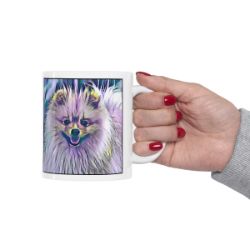 Picture of Pomeranian-Lavender Ice Mug