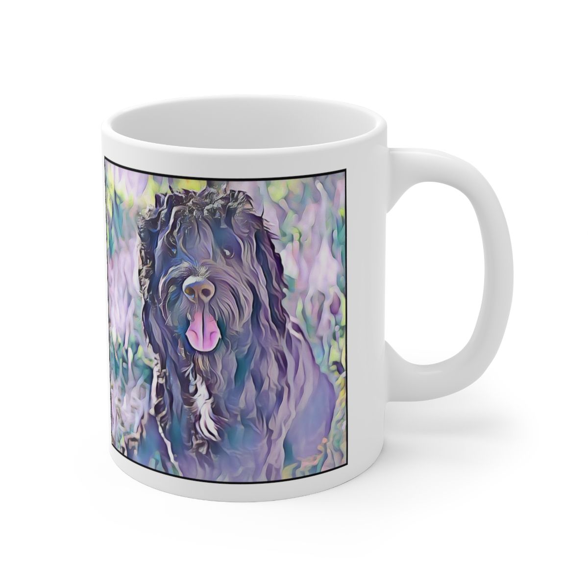 Picture of Portuguese Water Dog-Lavender Ice Mug