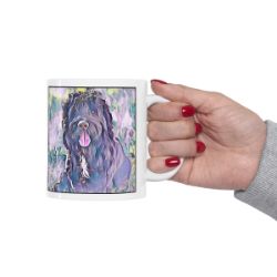 Picture of Portuguese Water Dog-Lavender Ice Mug