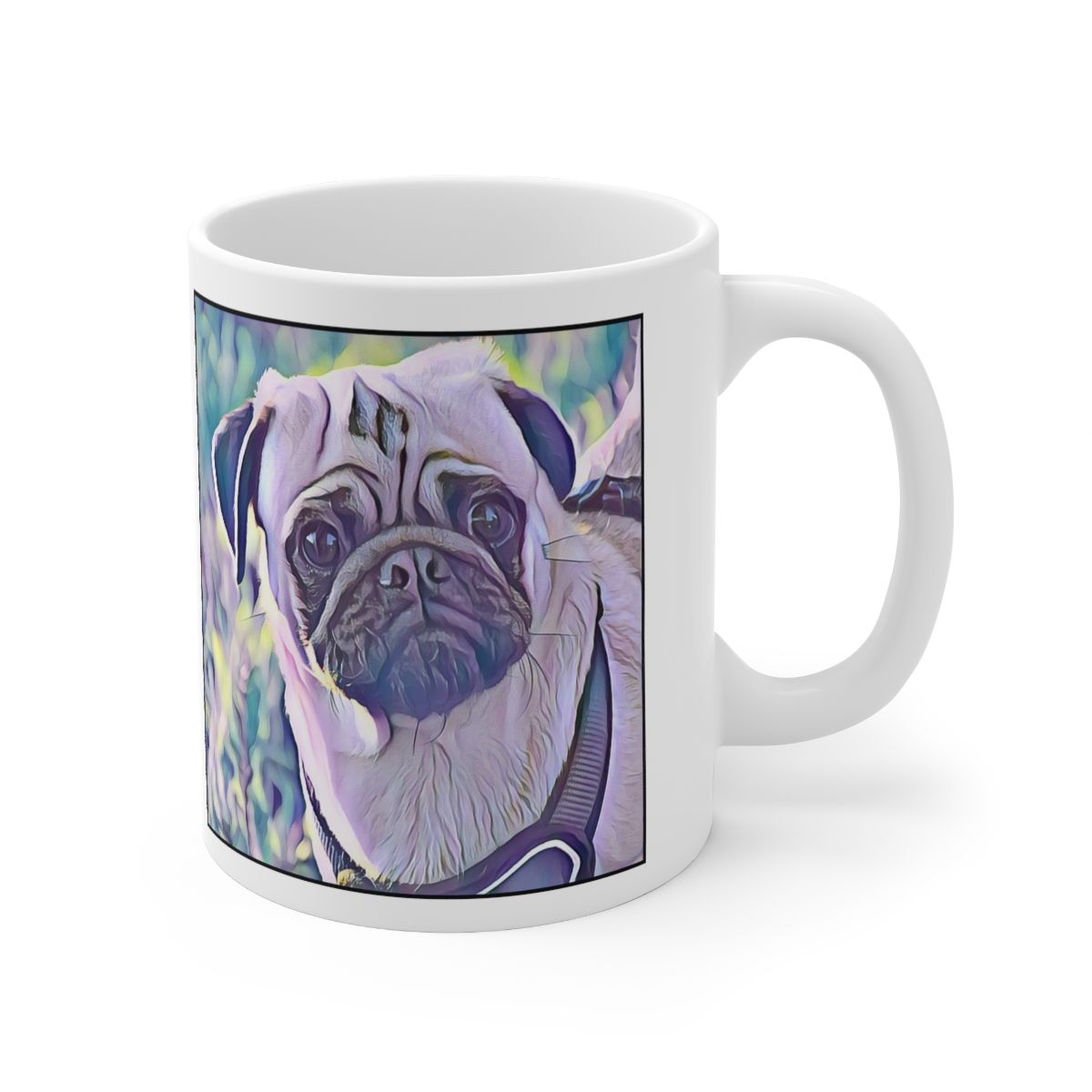 Picture of Pug-Lavender Ice Mug
