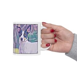 Picture of Rat Terrier-Lavender Ice Mug