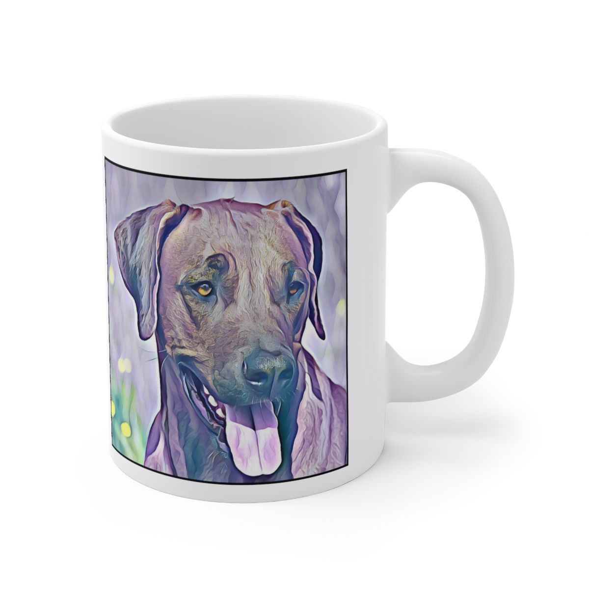Picture of Rhodesian Ridgeback-Lavender Ice Mug