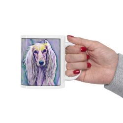 Picture of Saluki-Lavender Ice Mug
