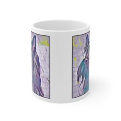 Picture of Scottish Terrier-Lavender Ice Mug