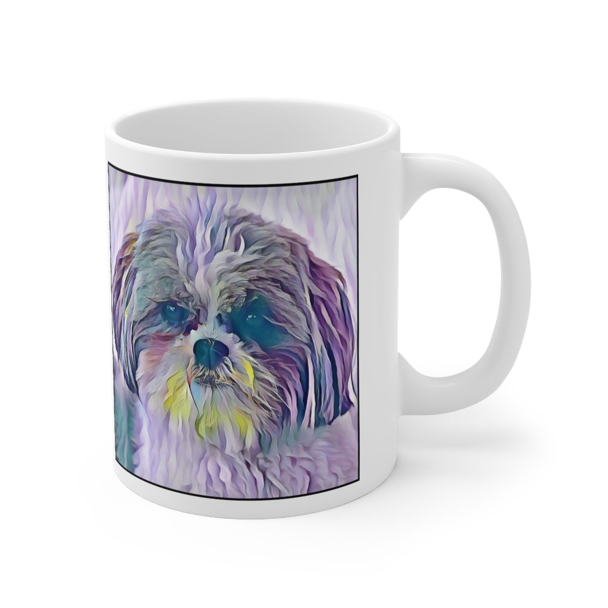 Picture of Shih Tzu-Lavender Ice Mug